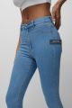 High waisted skinny ladies jeans. 