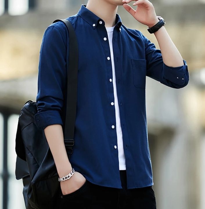 Men's%20Stylish%20&%20Fashionable%20Trendy%20Good%20Looking%20Long%20Sleeve%20Casual%20Shirts%20By%20Smart%20Eshop(DK)%20-%20Image%202