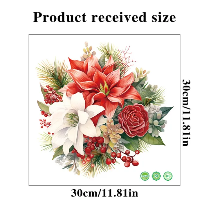 GC%20PVC%20Self-Adhesive%20Toilet%20Lid%20Stickers%20Waterproof%20Lightweight%20Christmas%20Flower%20Patterns%20Bathroom%20Toilet%20Seat%20Wall%20Sticker%20(30x30cm)%20-%20Image%203