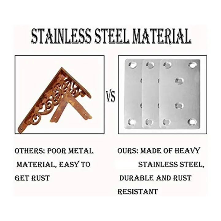 24Piece%20Mending%20Plate%20with%20Screws%20Flat%20Brace%20Silver%20Heavy%20Duty%20Flat%20Straight%20Brackets%20Metal%20Mending%20Plate%20for%20Metal%20Wood%20-%20Image%207