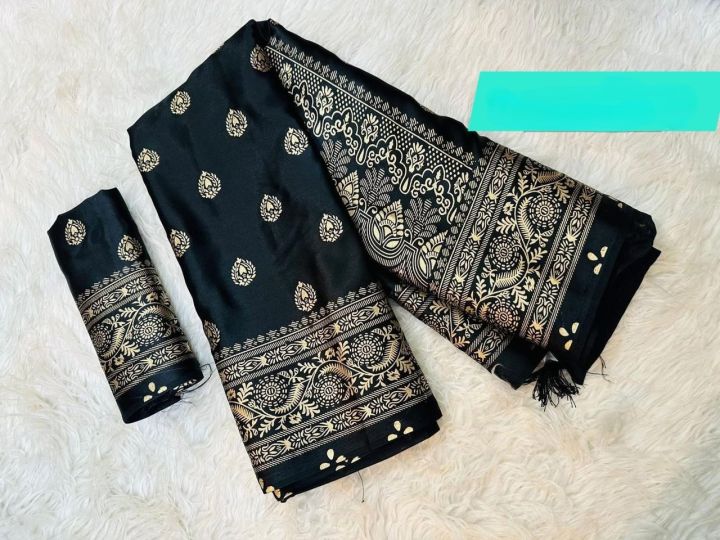 Exclusive%20Designer%20Screen%20Print%20Japani%20Silk%20Saree%20With%20Blouse%20for%20Women%20-%20Image%204