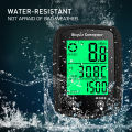 Wired Bike Computer 19 Functions Touch Bike Speedometer Odometer Waterproof Bicycle Computer with Backlight. 