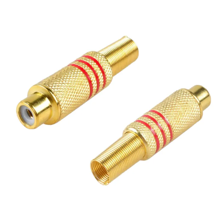 Harmony%20RCA%20Connector%20Plug,6-Pack%20RCA%20Female%20Plug%20Screws%20Audio%20Video%20In-Line%20Jack%20Adapter%20Gold%20Plated%20Solder%20Type,gold%20-%20Image%203