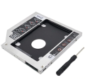 Caddy 12.7 mm for Laptop DVD to 2nd SSD/HDD Caddy Hard Drive Enclosures- caddy.