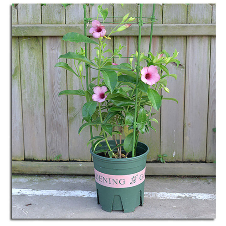 45/60/75CM%20Climbing%20Plant%20Support%20Cage%20Garden%20Trellis%20Flowers%20Tomato%20Stand%20With%203%20Rings%20-%20Image%206