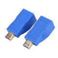 HDMI Signal TX Adapter, CAT 5e 6 Cables HDMI Extender Adapter for Home Use. 