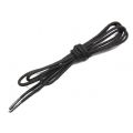 Formal Shoe black Laces for office shoe - Round Shoe Laces Polyester 75cm+.