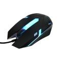 USB Optical Wired Gaming Mouse With RGB Colourful Rainbow LED FOC Mousepad. 