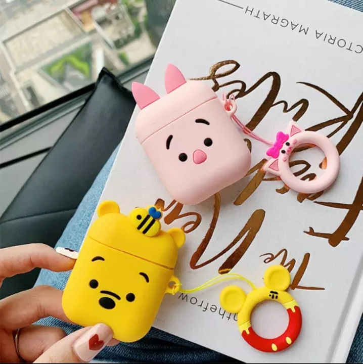 Cartoon%20Pig%20Suitable%20Airpods%20Cute%20Protective%20Case%20Apple%20Earbuds%20Case%20Airpods%20Silicone%20case%20-%20Image%202