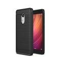 Back Cover For Xiaomi Redmi Note 4X / Note 4 Soft Silicone TPU Phone Case Carbon Fiber Decorated Brushed Shell Anti-knock Full Protection Phone Casing. 