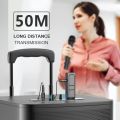 Wireless Microphone System Kits USB Receiver Handheld Karaoke Microphone Home Party Smart TV Speaker Singing Mic. 