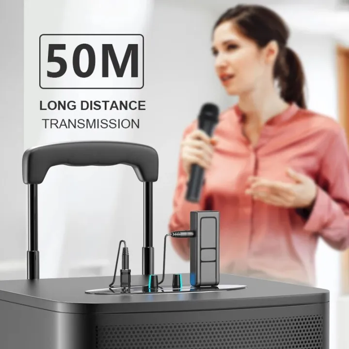 Wireless%20Microphone%20System%20Kits%20USB%20Receiver%20Handheld%20Karaoke%20Microphone%20Home%20Party%20Smart%20TV%20Speaker%20Singing%20Mic%20-%20Image%204
