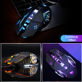 Immersive Gaming Experience With Multicolor Lighting Gaming Mouse - Enhance Your Gaming Sessions With Vibrant Lighting Effects - Gaming Mouse. 