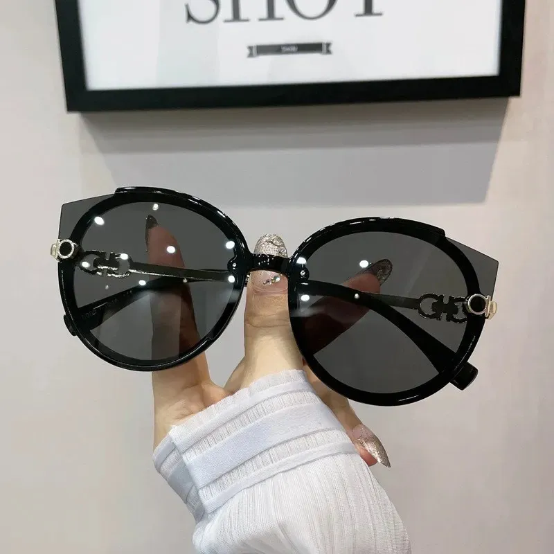 Broad Sunlight shop】(NEW)Metal Rimless Gradient Sun Glasses- New - Main Image