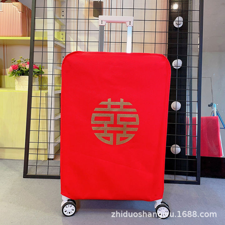 Red%20Wedding%20Suitcase%20CoverDouble%20Happiness%20Word%20Dustproof%20Waterproof%20BagLuggage%20Protector%20Trolley%20Trunk%20Cover%20202426%20Travel%20Suitcase%20-%20Image%207