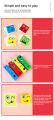 Rubik's cube building block 0.3 children's intellectual parent-child board game wooden challenge level toy high quality. 