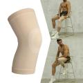 【KuaKe Mall】1pcs Outdoor Sports Fitness Knee Pads Support Patella Guards Gym Protector Silicone Antislip Shock Absorption For Men Women. 