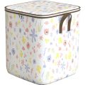 With Durable Handle Clothes Storage Bins Cute Teddy Bear Foldable Wardrobe Sorting Storage Bucket Clothes Organizer.