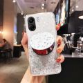 New Phone Case For Redmi 13C Cover Sparkling Star Moon Soft Silicone Transparent Mirror Anti Drop for Redmi 13C Case.