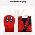 Deadpool Cosplay Costume for Men Women Zentai Jumpsuit with Mask Halloween Party Outfit Movie 2024. 