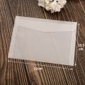 10Pcs Semi-Transparent Sulfuric Acid Paper Envelopes Vintage Letter Blank Envelope Wedding Invitation Gift Packing Greeting Card. 