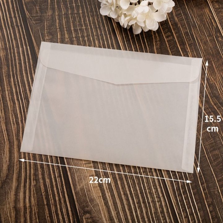 10Pcs%20Semi-Transparent%20Sulfuric%20Acid%20Paper%20Envelopes%20Vintage%20Letter%20Blank%20Envelope%20Wedding%20Invitation%20Gift%20Packing%20Greeting%20Card%20-%20Image%207