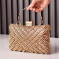 Evening Bags Rhinestone Luxury Design Handbags Metal Handle Chain Clutch Shoulder Crossbody Bag Party Events. 