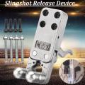 Stainless Steel Release Device Polishing DIY Catapult Rifle Trigger. 