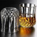 Upgrade Your Table Setting With 6-Piece Diamond-Shaped Water Glasses - Elegant Glasses for Stylish Dining - Water Glasses-143. 