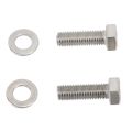 Outboard Water Pump Impeller Screws Water Pump Impeller Repair Kit Hexagonal Head 2PCS Perfect Fit for Replacement. 