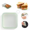 Reusable Silicone Toast Packing For Office Worker Kitchen Storage Fruit Storage Pouch Sandwich Box Lunch Box Lunch Bag Snack Bag. 