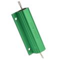 Aluminum Shell 100W Watt 100 Ohm Wirewound Power Resistor. 