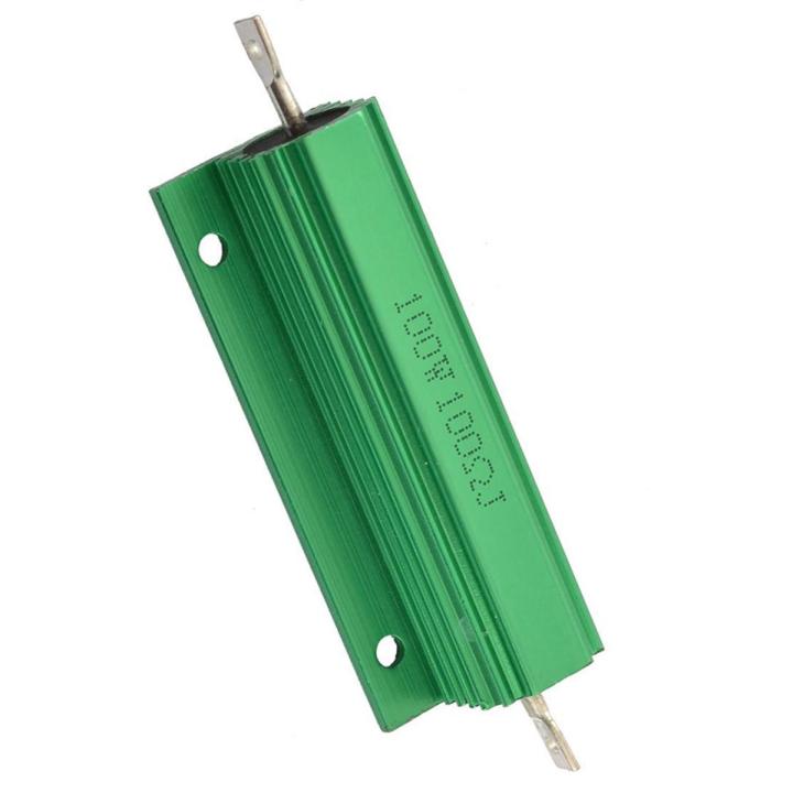 Aluminum Shell 100W Watt 100 Ohm Wirewound Power Resistor | Daraz.com.bd