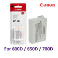 DSLR Camera Battery LP-E8 For Canon EOS 600D 650D 700D 550D Kiss X7 Canon LP E8 Battery Pack. 