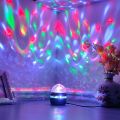 360° Rotating Star Projection Lamp LED Galaxy Starry Sky Night Light USB Charging Ambient Light Romantic Starlight Projector Children Bedroom Star Moon Table Bedside Lamp Decoration. 