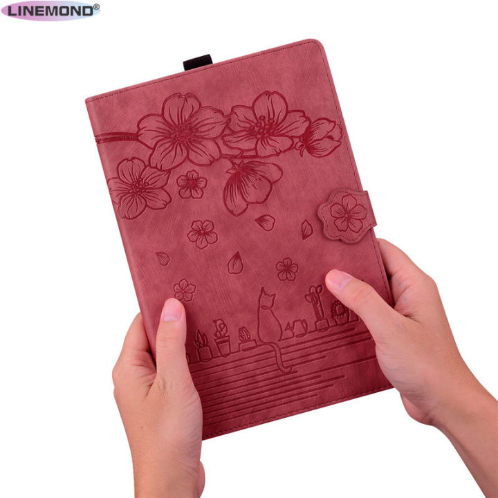 Stand%20case%20For%20Xiaomi%20Redmi%20Pad%20Se%20Case%2011%20inch%203D%20Embossed%20Flower%20Cat%20Wallet%20Tablet%20Coque%20For%20Redmi%20Pad%20SE%20Case%20Cover%202023%20-%20Image%202