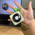 【Free Returns】 Portable Retro Recorder Keychain Can Record And Play Music Musical Instrument Music Key Chain Holder Mini Audio Music Box Pendant. 
