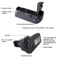 PULUZ Vertical Camera Ba-tte-ry Grip for Canon EOS 5D Mark IV Digital SLR Camera ,Use 2*Canon LP-E6 / LP-E6N,Aperture value / Exposure compensation button, AF point selector / Magnify button, AE lock / FE lock / Index / Reduce button.. 