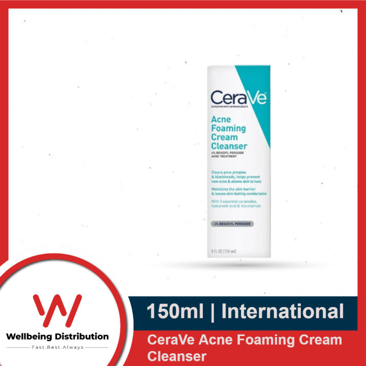 CeraVe Acne Foaming Cream Cleanser 150ml