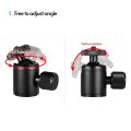 Mini Metal Tripod Head Adapter Ball Head Aluminum Alloy. 