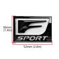 【Mary DAI Store】F SPORT Car Sticker Emblem Chrome Auto Refitting Trunk Fender Stickers for Lexus IS ISF IS200 IS250 CT200 ES RX IS GS ES LX570.