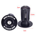 2Pcs Bike Bar End Plugs Aluminum Road Bicycle Grip Anti-slip Firm Handlebar Caps. 