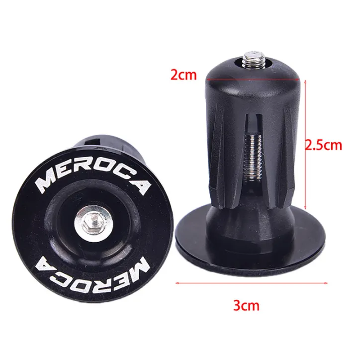 2Pcs%20Bike%20Bar%20End%20Plugs%20Aluminum%20Road%20Bicycle%20Grip%20Anti-slip%20Firm%20Handlebar%20Caps%20-%20Image%202