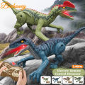 Remote Control Dinosaur Toys For Kids Electronic Dinosaur Robot Toy With Light Realistic Roaring Sound For Boys Girls Gifts. 