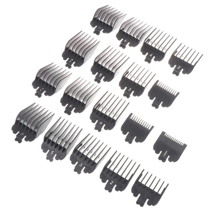 8/10Pcs%201.5-25mm%20Universal%20Hair%20Clipper%20Limit%20Comb%20Guide%20Limit%20Comb%20Trimmer%20Guards%20Attachment%20Professional%20Hairdressing%20Tools%20-%20Image%202
