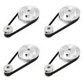 Synchronous Wheel Model Mechanical Timing Belt 20&60 Teeth 5mm Bore Aluminum Timing Pulley.