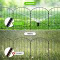 Garden Fence Panel Metal Border Edging Tall Decor Section Panels Flower Bed Fencing Patio Fences for Pets Stairs Outdoor Restaurant Dogs. 