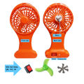 Mini Dc Table Fan Stand Plastic Body With Switch, froffelor,  for 4v to 12v Dc Motor-. 