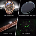 Olevs 2871 Waterproof Quartz Fashion Watch For Men. 