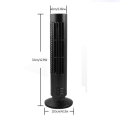 USB Rechargeable Tower Fan, Cooling Portable Fan Black. 